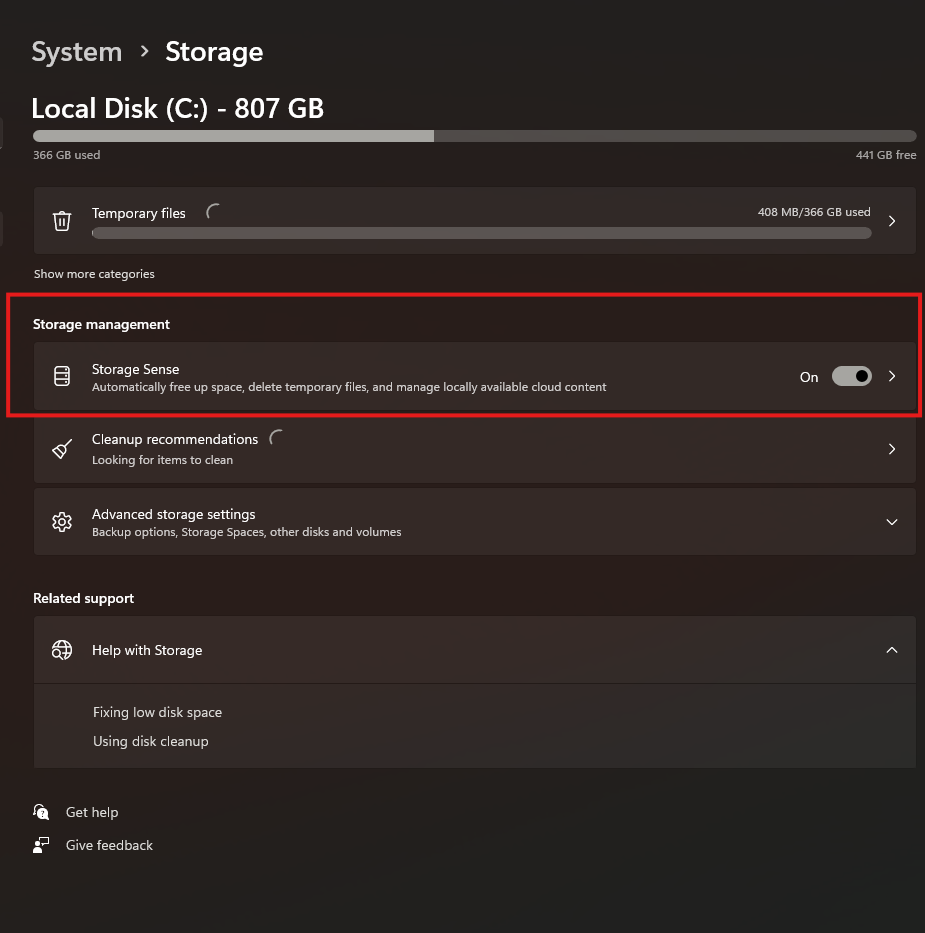 Speed Up Your Windows 11: Tips and Tricks for a Faster PC 1 Storage Sense