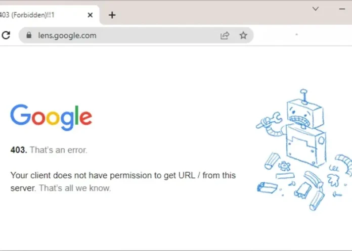 Fixing Google Chrome Error 403 Three Methods to Solve the Problem