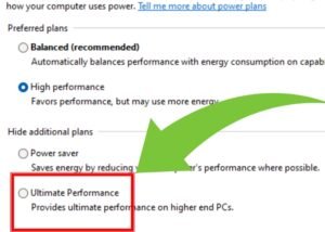 How to Enable Ultimate Performance Power Plan on Windows 10/11