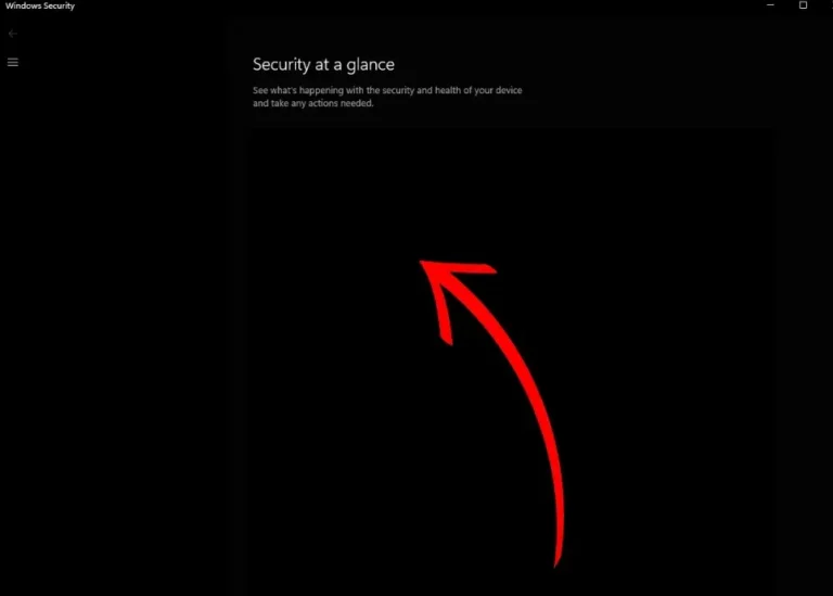 How to Fix Empty-Blank Windows 1110 Security or Defender App in 2025