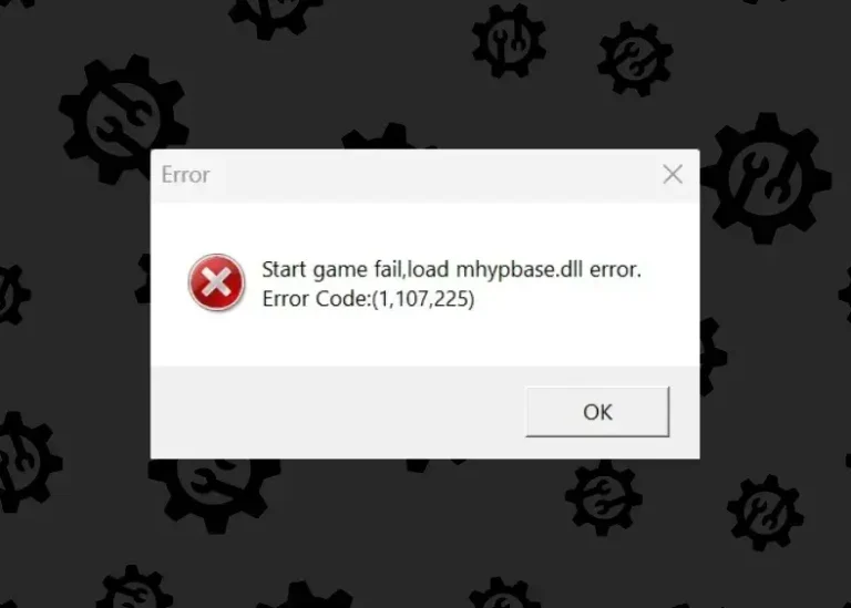 How to Fix Start Game Fail Load mhypbase.dll Error 1.107.126 & 1.107.225 In 2025