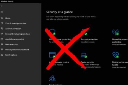 Disable Windows Defender