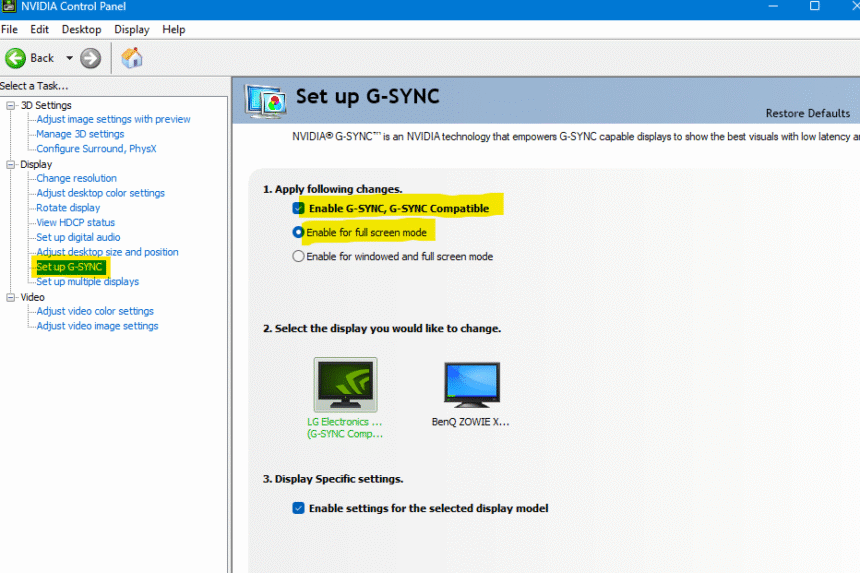Best Nvidia Control Panel And Nvidia App Settings For Ultimate ...