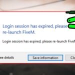 Your session has expired. Please relaunch FiveM