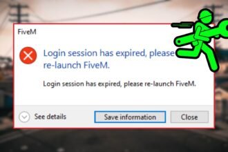 Your session has expired. Please relaunch FiveM