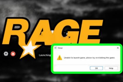 Unable to Launch Game, please try reinstalling the game GTA V